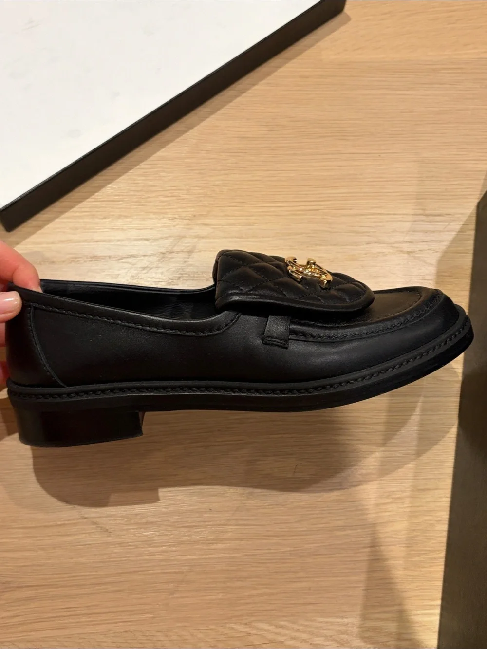 CHANEL classic loafers